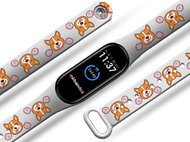 Mi-band.cz Pejsek bracelet for Mi band 3/4/5/6 Pro Device: Xiaomi Mi band 5 MIBANDCZX02589 - Watch Strap