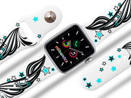 Mi-band.cz Star Wave Strap for Apple watch Color: White, Size: 38/40mm MIBANDCZX02879 - Watch Strap