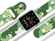 Mi-band.cz Mascot green strap for Apple watch Color: White, Size: 42/44mm MIBANDCZX02881 - Watch Strap