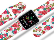 Mi-band.cz Red roses strap for Apple watch Size: 38/40mm MIBANDCZX02913 - Watch Strap