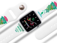 Mi-band.cz pokemon strap for Apple watch Size: 38/40mm, band colour: white - Watch Strap