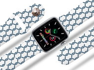 Mi-band.cz Mesh strap for Apple watch Color: White, Size: 42/44mm MIBANDCZX02861 - Watch Strap