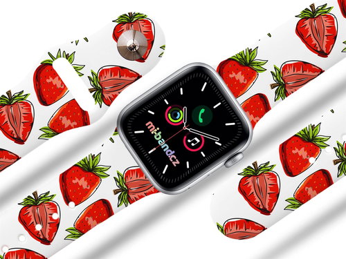 Mi-band.cz Strawberry strap for Apple watch Size: 38/40mm - Watch Strap - Main image