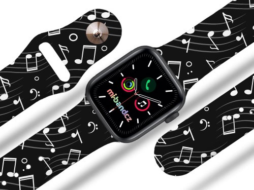 Mi-band.cz Noty strap for Apple watch Size: 38/40mm - Watch Strap - Main image