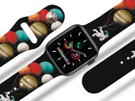 Mi-band.cz Balloons from planet strap for Apple watch Size: 38/40mm - Watch Strap