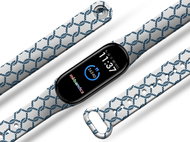 Network replacement wristband for Mi band 3/4/5/6 Color: Black, For Device: Xiaomi Mi band 3/4 M - Watch Strap