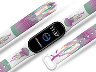 Mi-band.cz Jellyfish bracelet replacement bracelet for Mi band 3/4/5/6 Color variant: White, For Dev - Watch Strap