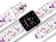 Mi-band.cz Hummingbird strap for Apple watch Color: White, Size: 38/40mm MIBANDCZX02863 - Watch Strap