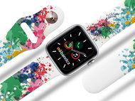 Mi-band.cz Deer in abstraction strap for Apple watch Color: White, Size: 38/40mm MIBANDCZX02858 - Watch Strap