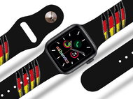 Mi-band.cz German flag strap for Apple watch Size: 38/40mm - Watch Strap