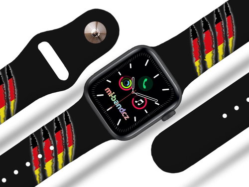 Mi-band.cz German flag strap for Apple watch Size: 38/40mm - Watch Strap - Main image