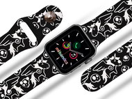 Mi-band.cz Unicorn black strap for Apple watch Color: Black, Size: 42/44mm MIBANDCZX02864 - Watch Strap