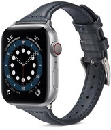 Thin Leather Strap for Apple Watch 38/40 and 42/44mm Color: 1, Size: 38/40mm - Watch Strap