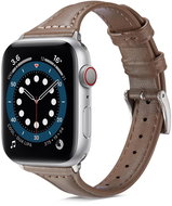 Thin Leather Strap for Apple Watch 38/40 and 42/44mm Color: 2, Size: 38/40mm - Watch Strap