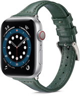 Thin Leather Strap for Apple Watch 38/40 and 42/44mm Color: 4, Size: 38/40mm - Watch Strap