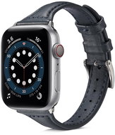 Thin Leather Strap for Apple Watch 38/40 and 42/44mm Color: 1, Size: 42/44mm - Watch Strap