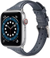 Thin Leather Strap for Apple Watch 38/40 and 42/44mm Color: 3, Size: 42/44mm - Watch Strap