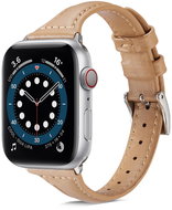 Thin Leather Strap for Apple Watch 38/40 and 42/44mm Color: 5, Size: 42/44mm - Watch Strap