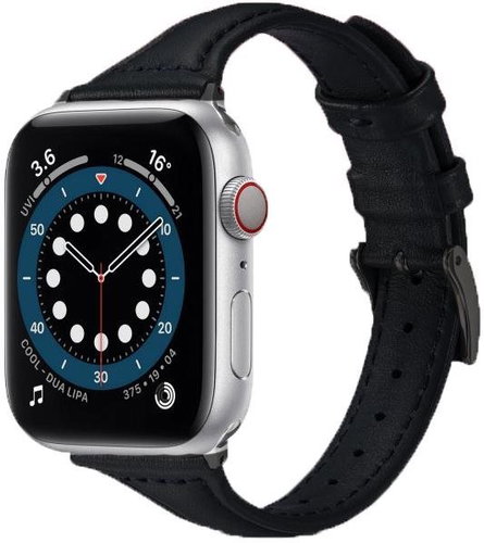 Thin Leather Strap for Apple Watch 38/40 and 42/44mm Size: 42/44, Type: 13 - Watch Strap - Main image