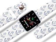 Mi-band.cz Anchor strap for Apple watch Color: White, Size: 38/40mm MIBANDCZX02858 - Watch Strap