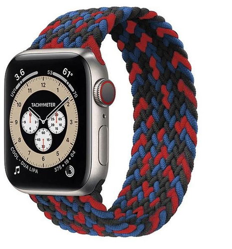 HappyLife Elastic Textile Strap for Apple Watch 38/40mm Size: L (Largest), Colour variant - Watch Strap - Main image