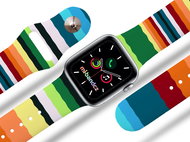 Mi-band.cz Retro stripes strap for Apple watch Size: 42/44mm - Watch Strap