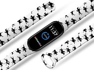 Mi-band.cz Great Pardubice replacement bracelet for Mi band 3/4/5/6 Color variant: black, For Access - Watch Strap