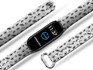 Mi-band.cz Eyes replacement wristband for Mi band 3/4/5/6 Color: Black, For Device: Xiaomi Mi - Watch Strap