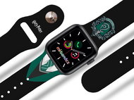 Mi-band.cz hp 53 - Zmijozel uniform strap for Apple watch Size: 42/44mm - Watch Strap