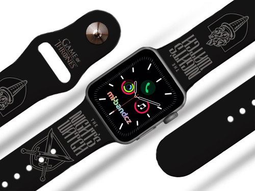 Mi-band.cz GOT 11 - Night Watch Strap for Apple watch Size: 38/40mm - Watch Strap - Main image