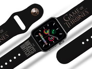 Mi-band.cz GOT 12 - Night Watch 2 strap for Apple watch Size: 38/40mm - Watch Strap