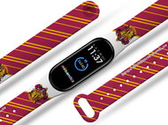 Mi-band.cz hp 2 - Gryffindor tie replacement bracelet for Mi band 2/3/4/5/6 Size: for Mi band 3/4 - Watch Strap