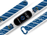 Mi-band.cz hp 4 - Havraspár tie replacement bracelet for Mi band 2/3/4/5/6 Size: for Mi band 3/4 - Watch Strap