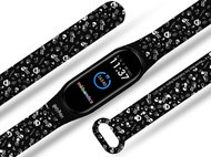 Mi-band.cz hp 7 - Harry Potter charms replacement bracelet for Mi band 2/3/4/5/6 Color: Black - Watch Strap