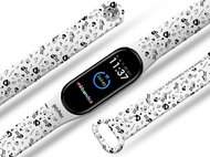 Mi-band.cz hp 7 - Harry Potter charms replacement bracelet for Mi band 2/3/4/5/6 Color: White, - Watch Strap