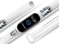 Mi-band.cz hp 10 - Dobby 2 replacement bracelet for Mi band 2/3/4/5/6 Size: for Mi band 3/4 MIBANDCZ - Watch Strap
