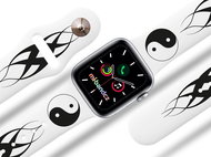 Mi-band.cz Jin Jang strap for Apple watch Size: 42/44mm, strap colour: white - Watch Strap