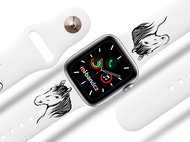 Mi-band.cz Horse strap for Apple watch Color: White, Size: 42/44mm MIBANDCZX02861 - Watch Strap