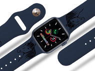 Mi-band.cz Horse strap for Apple watch Color: Blue, Size: 42/44mm MIBANDCZX02860 - Watch Strap