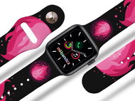 Mi-band.cz Fire strap for Apple watch Color: Black, Size: 42/44mm MIBANDCZX02859 - Watch Strap