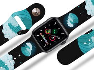 Mi-band.cz Water strap for Apple watch Color: Black, Size: 42/44mm MIBANDCZX02859 - Watch Strap