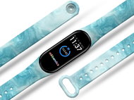 Mi-band.cz Blue marble replacement bracelet for Mi band 3/4/5/6 Pro Device: Xiaomi Mi band 5 MIBANDC - Watch Strap