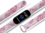 Mi-band.cz Pink marble replacement bracelet for Mi band 3/4/5/6 Pro Device: Xiaomi Mi band 3/4 MIBAN - Watch Strap