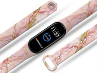 Mi-band.cz Pink-gold marble replacement bracelet for Mi band 3/4/5/6 Pro Device: Xiaomi Mi band 5 M - Watch Strap