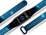 Mi-band.cz NIGHT ON THE MOUNTAINS replacement bracelet for Mi band 3/4/5/6 Pro Device: Xiaomi Mi ban - Watch Strap