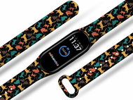Mi-band.cz Cats replacement bracelet for Mi band 3/4/5/6 Color: Black, For Device: Xiaom - Watch Strap