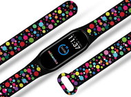 Mi-band.cz Dots replacement bracelet for Mi band 3/4/5/6 Color: Black, For Device: Xiaom - Watch Strap