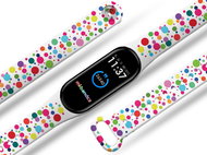 Mi-band.cz Dots replacement bracelet for Mi band 3/4/5/6 Color: Black, For Device: Xiaom - Watch Strap