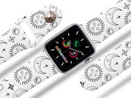 Mi-band.cz Observatory strap for Apple watch Color: White, Size: 38/40mm MIBANDCZX02858 - Watch Strap