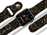 Mi-band.cz Observatory strap for Apple watch Color: Black, Size: 42/44mm MIBANDCZX02859 - Watch Strap